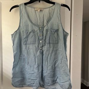 The Loft tank top blouse.